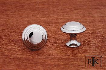 RKI CK-9214-C: 1-1/4" Step Up Beauty Cabinet Knob - Polished Chrome
