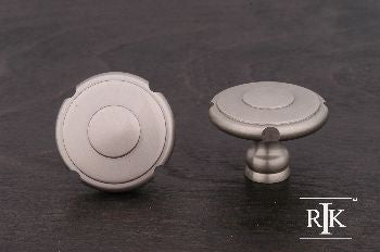 RKI CK-9302-P: 1-1/2" Truncated Edge Cabinet Knob - Pewter