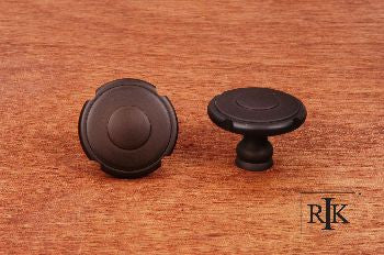 RKI CK-9302-RB: 1-1/2" Truncated Edge Cabinet Knob - Oil Rubbed Bronze