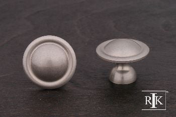 RKI CK-9303-P: 1-1/4" Smooth Dome Cabinet Knob - Pewter
