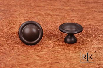 RKI CK-9303-RB: 1-1/4" Smooth Dome Cabinet Knob - Oil Rubbed Bronze