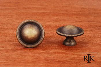 RKI CK-9304-AE: 1-1/2" Smooth Dome Cabinet Knob - Antique English