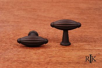RKI CK-9308-RB: 1-3/4" Small Indian Drum Cabinet Knob - Oil Rubbed Bronze