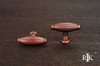 RKI CK-9309-DC: Large Indian Drum Cabinet Knob - Distressed Copper