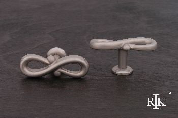 RKI CK-9317-P: Butterfly Pretzel Cabinet Knob - Pewter