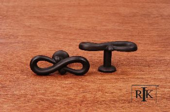 RKI CK-9317-RB: Butterfly Pretzel Cabinet Knob - Oil Rubbed Bronze