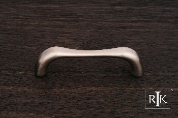 RKI CP-09-P: 3" cc Contemporary Bent Middle Cabinet Pull - Pewter
