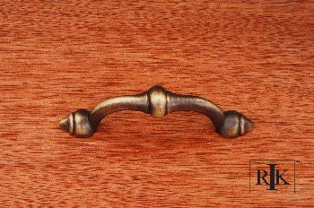 RKI CP-25-AE: 3" cc Beauty Cabinet Pull - Antique English