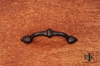 RKI CP-25-RB: 3" cc Beauty Cabinet Pull - Oil Rubbed Bronze