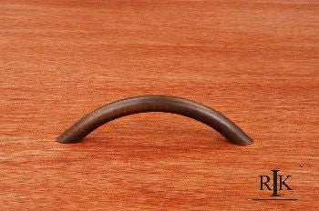 RKI CP-3716-AE: 3-1/2" cc Half Moon Cabinet Pull - Antique English