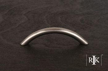 RKI CP-3716-P: 3-1/2" cc Half Moon Cabinet Pull - Pewter