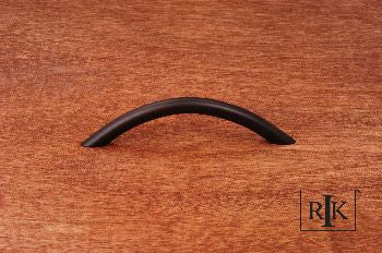 RKI CP-3716-RB: 3-1/2" cc Half Moon Cabinet Pull - Oil Rubbed Bronze