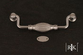 RKI CP-3721-P: 5" cc Indian Drum Drop Bail Cabinet Pull - Pewter