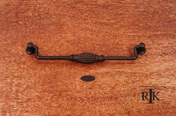 RKI CP-3722-RB: 8" cc Indian Drum Drop Bail Cabinet Pull - Oil Rubbed Bronze