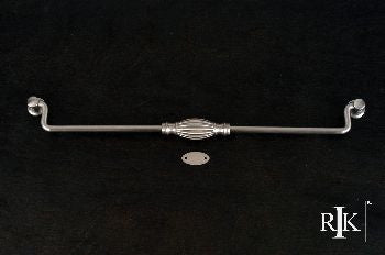 RKI CP-3723-P: 12" cc Indian Drum Drop Bail Cabinet Pull - Pewter