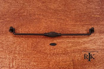 RKI CP-3723-RB: 12" cc Indian Drum Drop Bail Cabinet Pull - Oil Rubbed Bronze