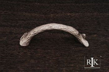 RKI CP-401-P: 3" cc Branch Cabinet Pull - Pewter