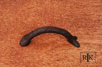 RKI CP-401-RB: 3" cc Branch Cabinet Pull - Oil Rubbed Bronze