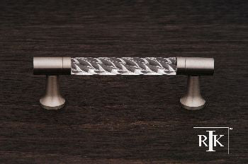 RKI CP-47-P: 3" cc Acrylic Swirl Cabinet Pull - Pewter