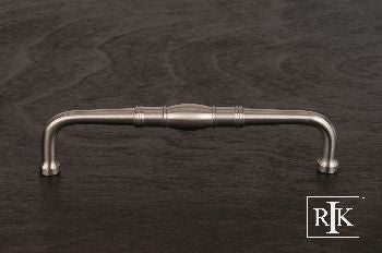 RKI CP-808-P: 5" cc Barrel Middle Cabinet Pull - Pewter