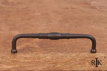 RKI CP-808-RB: 5" cc Barrel Middle Cabinet Pull - Oil Rubbed Bronze