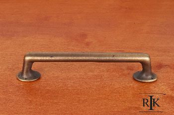 RKI CP-810-AE: 6" cc Distressed Rustic Cabinet Pull - Antique English
