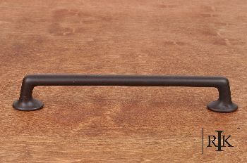 RKI CP-811-RB: 8" cc Distressed Rustic Cabinet Pull - Oil Rubbed Bronze