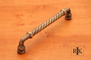 RKI PH-4803-AE: 12 " cc Twisted Appliance Pull - Antique English