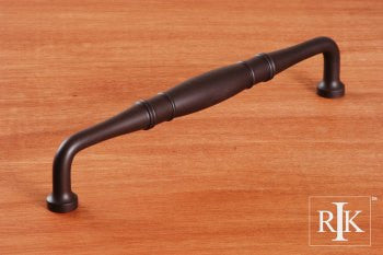 RKI PH-4621-RB: 12" cc Barrel Middle Appliance Pull - Oil Rubbed Bronze