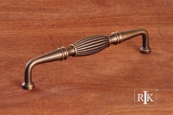 RKI PH-4718-AE: 12" cc Indian Drum Appliance Pull - Antique English