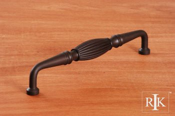 RKI PH-4718-RB: 12" cc Indian Drum Appliance Pull - Oil Rubbed Bronze