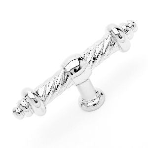 RKI CK-701-PN: Large Twisted Knob - Polished Nickel