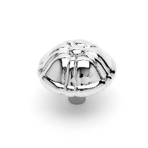 RKI CK-704-PN: 1-1/4" Small Petal Cabinet Knob - Polished Nickel