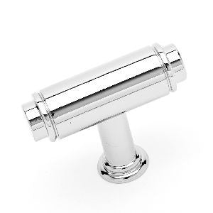 RKI CK-780-PN: Large Cylinder Cabinet Knob - Polished Nickel