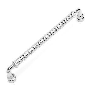 RKI CP-802-PN: 8" cc Twisted Cabinet Pull - Polished Nickel