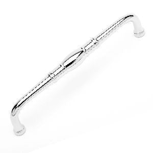 RKI CP-808-PN: 5" cc Barrel Middle Cabinet Pull - Polished Nickel
