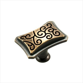 RKI CK-116-BE: 25mm Palermo Octagon Cabinet Knob - Brushed English