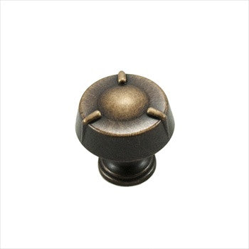 RKI CK-126-BE: 1-1/4" Fullerton Round Cabinet Knob - Brushed English