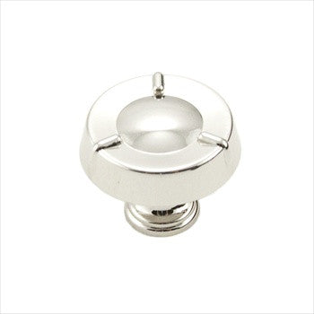 RKI CK-127-PN: 1-1/2" Fullerton Round Cabinet Knob - Polished Nickel