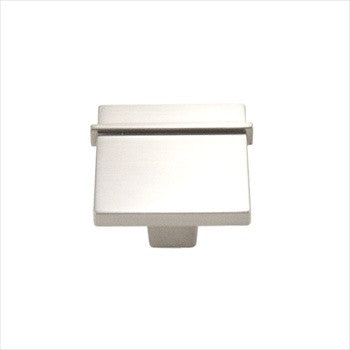 RKI CK-131-P: 1-1/4" Newbury Square Cabinet Knob - Pewter