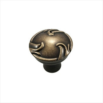 RKI CK-155-BE: 1 1/4" Nottingham Cabinet Knob - Brushed English