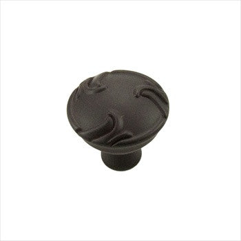 RKI CK-155-RB: 1 1/4" Nottingham Cabinet Knob - Oil Rubbed Bronze