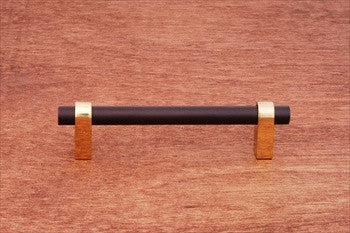 RKI CP-54-BRB: 3" cc Plain Rod Cabinet Pull - Oil Rubbed Bronze