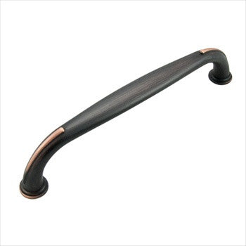 RKI CP-627-VB: 6" cc Fullerton D-Handle Pull - Valencia Bronze