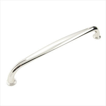 RKI CP-628-PN: 8" cc Fullerton D-Handle Pull - Polished Nickel