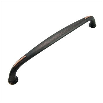RKI CP-628-VB: 8" cc Fullerton D-Handle Pull - Valencia Bronze