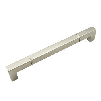 RKI CP-634-P: 10" cc Newbury Square Bar Pull - Pewter