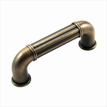 RKI CP-640-BE: 3" cc Corcoran Cabinet Pull - Brushed English