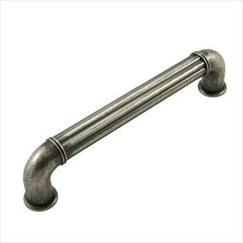 RKI CP-641-WN: 5" cc Corcoran D-Handle Cabinet Pull - Weathered Nickel