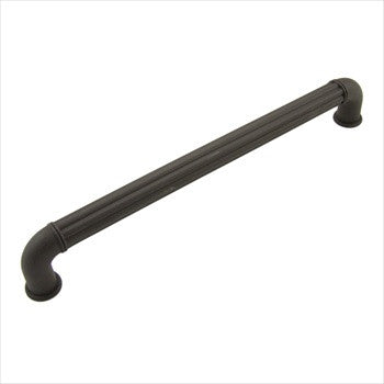 RKI CP-642-RB: 8" cc Corcoran D-Handle Pull - Oil Rubbed Bronze